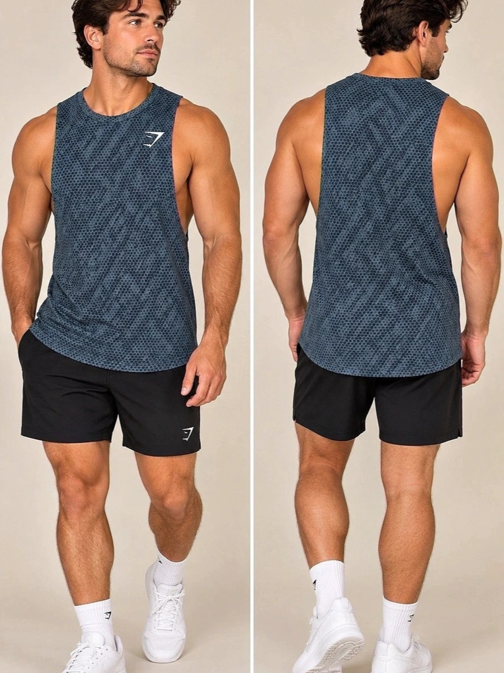 Gymshark Critical Drop Arm Tank Men’s Size Small